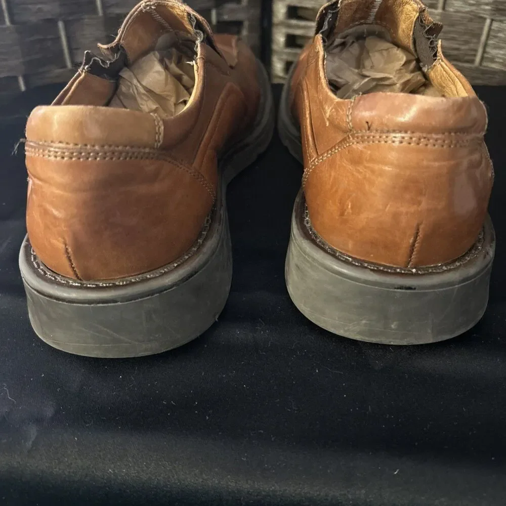 Mens STRUCTURE Made In Italy SLIP ON  LEATHER  SIZE 9.5 D